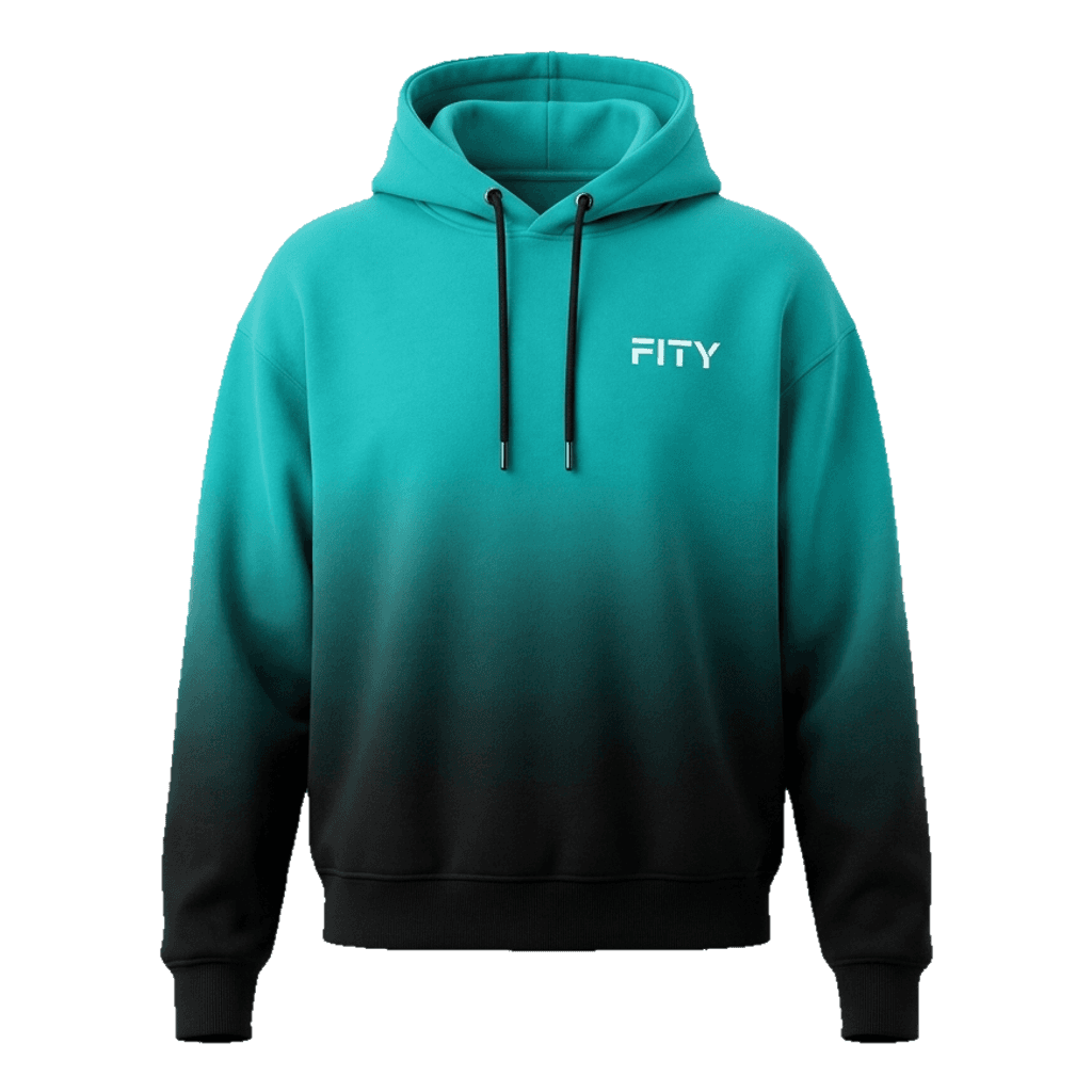 FITY AURORA CYAN HOODIE