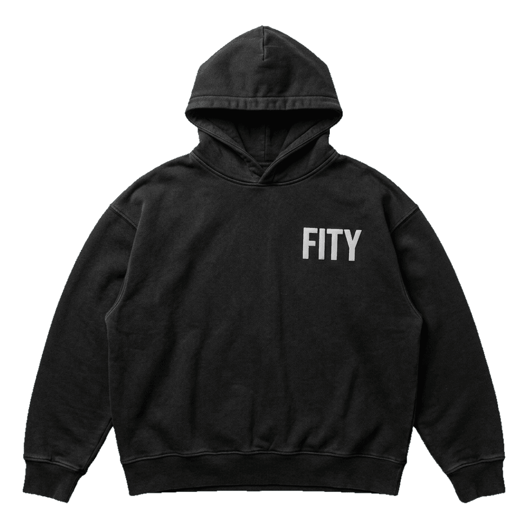 FITY RAW OBSIDIAN HOODIE